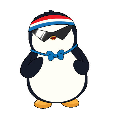 Happy Dance Sticker by Pudgy Penguins