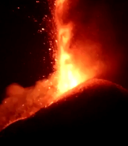 Mount Etna Erupts for Fourth Time in Six Days