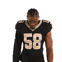 Nfl Armscrossed Sticker by New Orleans Saints