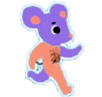 Run Running Sticker by Kaleko