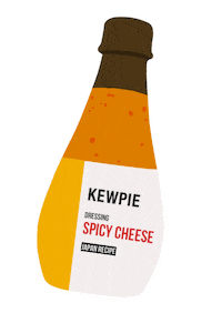 Comida Dressing Sticker by Kewpie Philippines