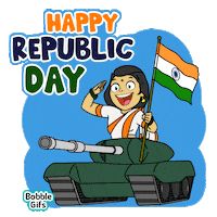 Republic Day India Sticker by Bobble