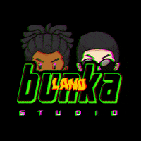 bunkalandstudio logo pixel pixelart glitch GIF