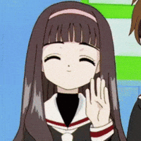Greeting Magical Girl GIF