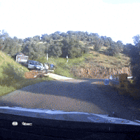Pov Close Call GIF by FIA European Rally Championship
