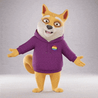 Happy Digital Art GIF by Doge Pound