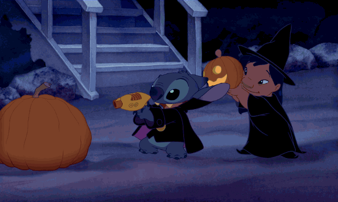 lilo and stitch halloween GIF by Disney
