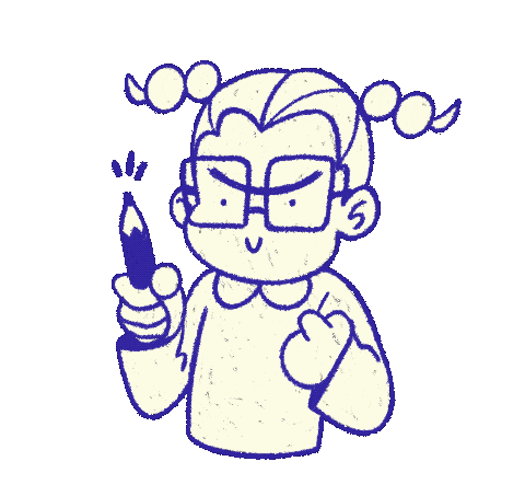 Drawing Working Sticker