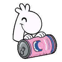 Bubblegum Dose Sticker by Paulberger