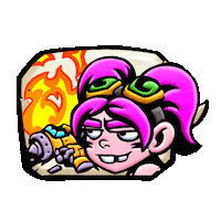 Burn It Down Sticker by Warcraft Rumble