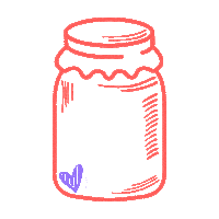 Heart Love Sticker by Meva
