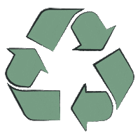 Illustration Recycle Sticker