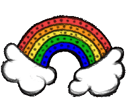 Rainbow Sticker by APM Monaco