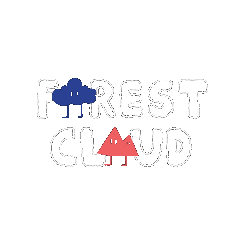 ForestCloudBev giphygifmaker cloud forest forestcloud Sticker