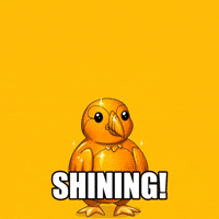 Be Like Me Shining GIF by Puffins