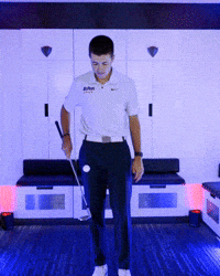 Depaul University Golf GIF by DePaul Blue Demons