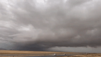 Stormy Horizon Seen as Clouds Gather in Western Saudi Arabia