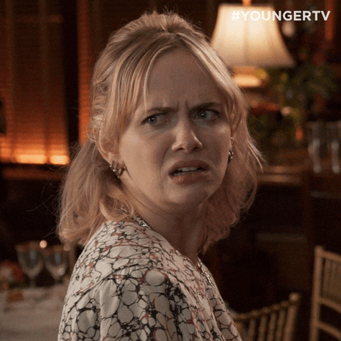 Disgusted Tv Land GIF by YoungerTV