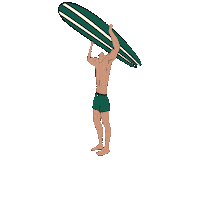 TripSurferco summer beach surf cali Sticker