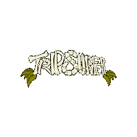 TripSurferco nature trip dead bones Sticker