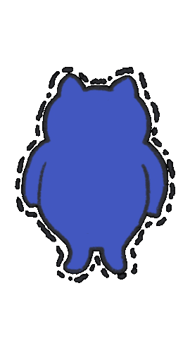meganenekonogohan giphyupload メガネねこ meganeneko Sticker