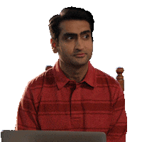 Stare Dinesh Sticker by Silicon Valley