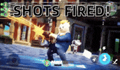 Shooting Shots Fired GIF by Party Icons