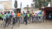 White Helmets Host Bicycle Race for Idlib Town Children