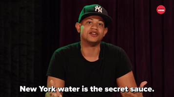 New York Water is The Secret Sauce