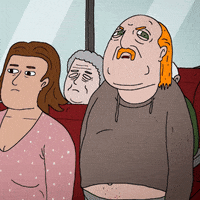 Aanenmatig bus grappig rolf animatie GIF
