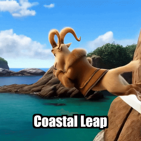 Ocean Cliff Diving GIF by Radiantelope
