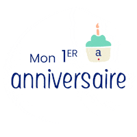 Birthday Anniversaire Sticker by Absorba