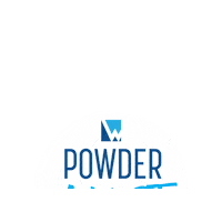 Powder Alert Sticker by Whitewater Ski Resort