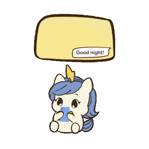 Sweet Dreams Bu Sticker by Brave Unicorn
