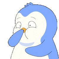 Penguin Eww Sticker by Pudgy Penguins