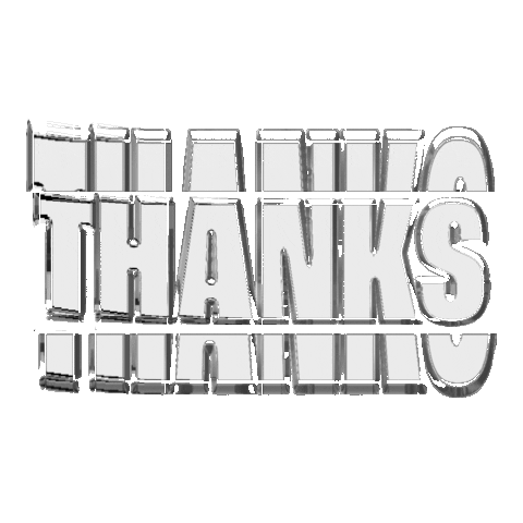 Cheers Thank You Sticker