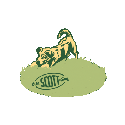 Dog Pet Sticker by OM Scott and Sons