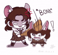 Kobi0w0 hit bonk myself kobi GIF