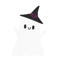 Witchs Hat Halloween Sticker