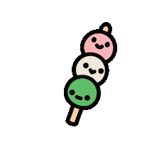 Happy Street Food Sticker