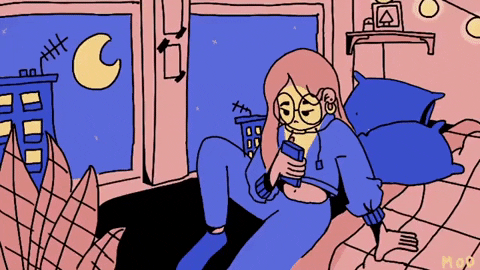 MOD_MOD_MOD_ giphyupload animation moon drawing GIF