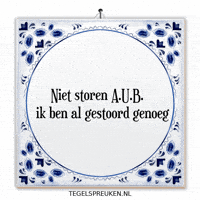Rust Wijsheid GIF by Tegelspreuken.nl