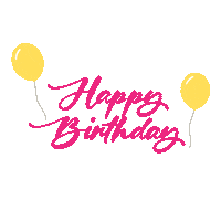 Happy Birthday Hut Sticker