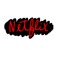 Watching Netflix Series Sticker by RainToMe