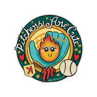 Diablos Rojos Pitchers Sticker