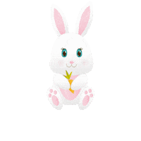 Bunny Easter Sticker