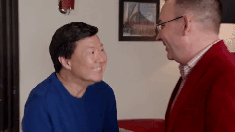 ken jeong christmas GIF by Sony Pictures Television