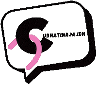 Logo Pink Sticker by Jasa Curhat dan Konsultasi