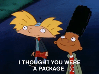 hey arnold nicksplat GIF