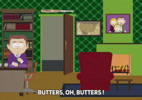 gay butters GIF by South Park 